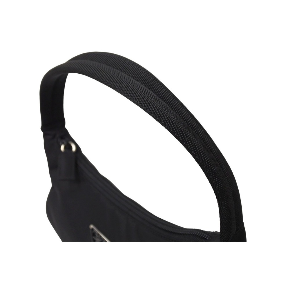 Prada Hobo handbag One Shoulder Hobo bag triangle logo black - Picture 5 of 10